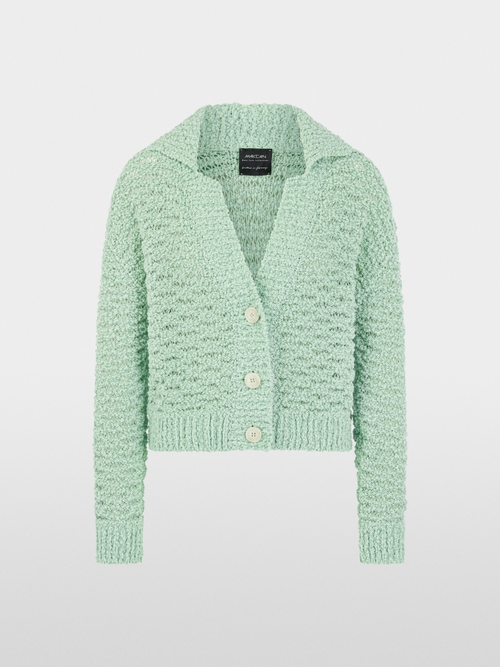 Cardigan ajouré tricoté en Allemagne