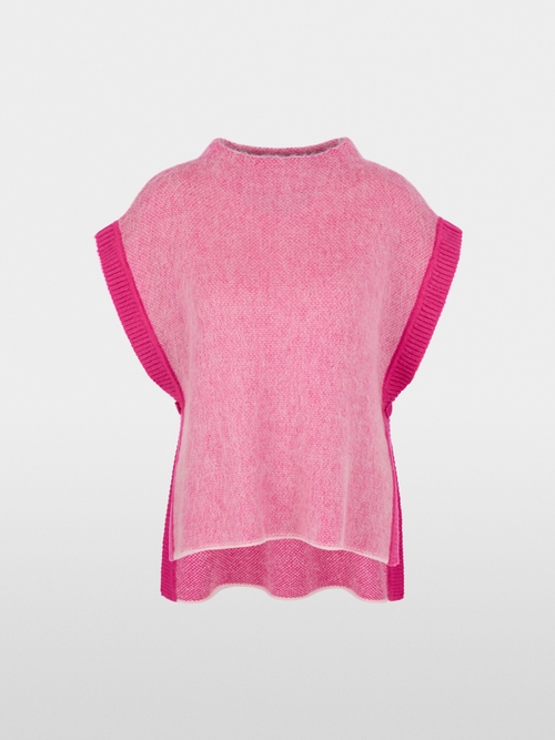 ‘Knitted in Germany’ sleeveless jumper