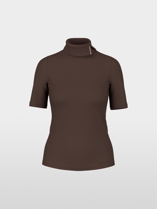 Stretch cotton shirt