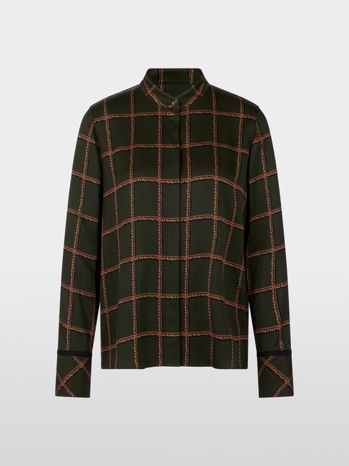 Printed viscose blouse