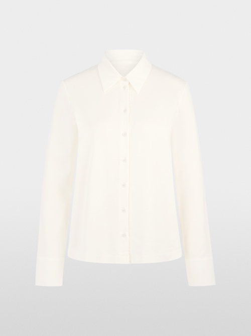 Stretch cotton shirt blouse