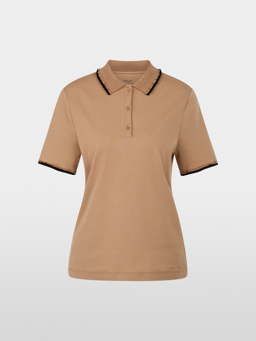 Polo shirt with contrasting details