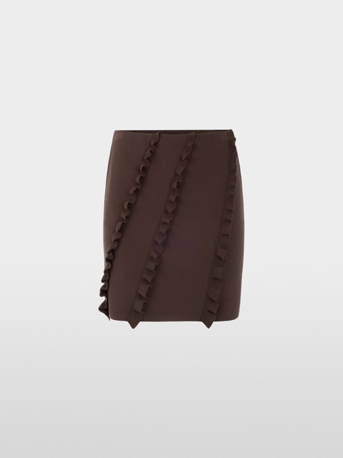 “Knitted in Germany” mini skirt