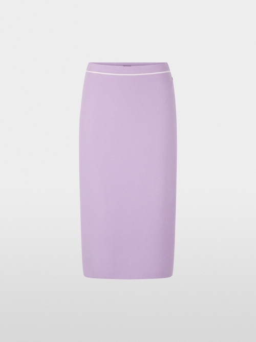 “Knitted in Germany” calf-length skirt