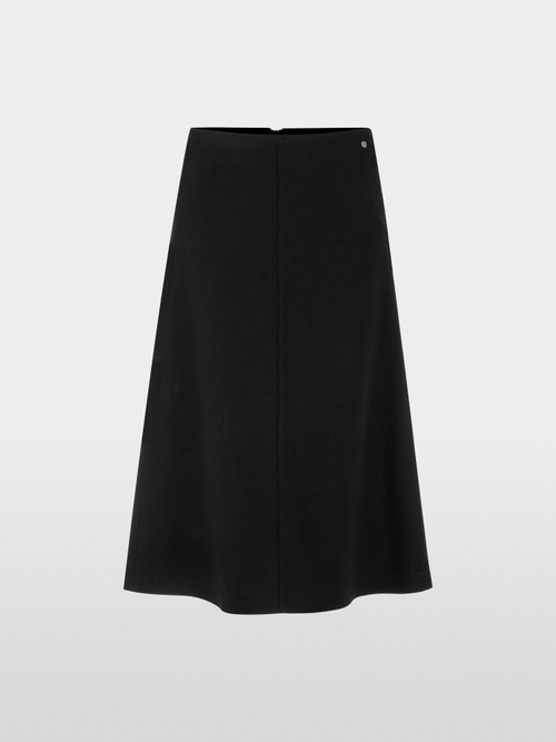 ‘Knitted in Germany’ boiled wool skirt