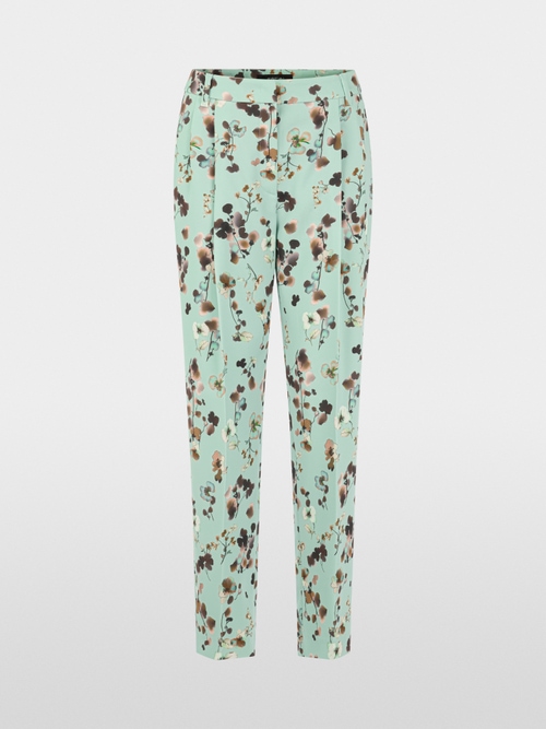 Faqus floral print trousers