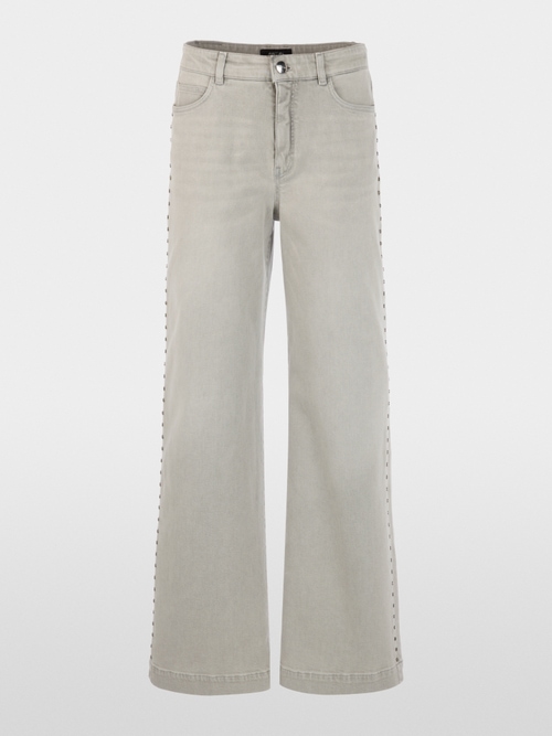 WARRI wide jeans with stud detailing