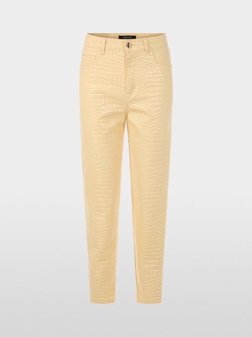 FEURA crocodile effect jeans