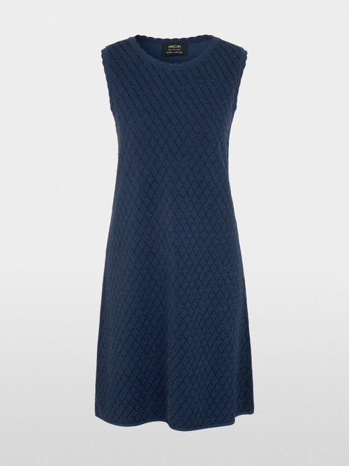 ‘Knitted in Germany’ dress with lurex