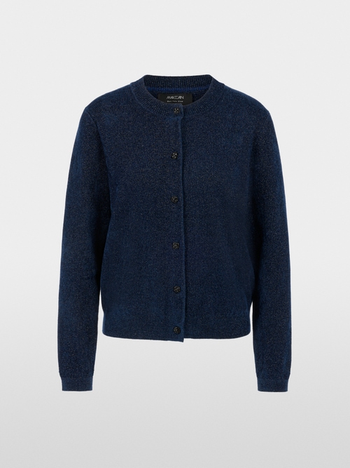 Cardigan with decorative buttons