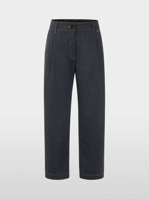 WELS wide fit pleated trousers
