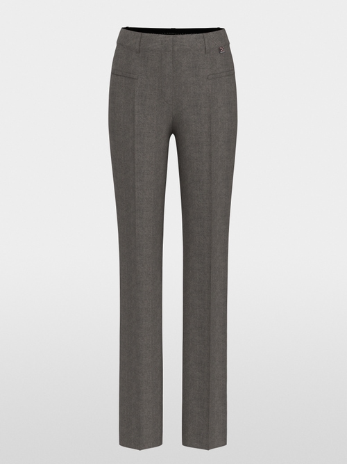 FENDOU feminine fit fabric trousers