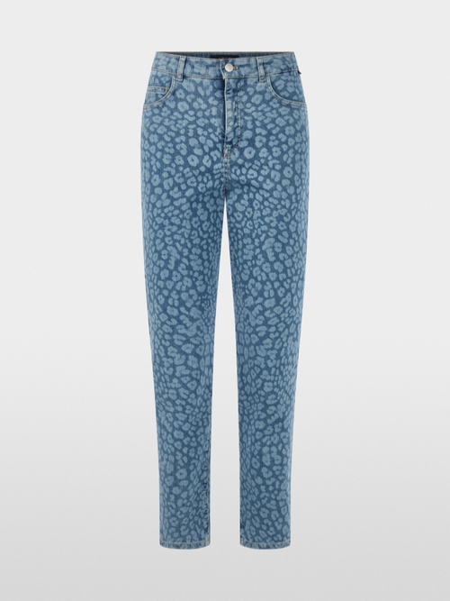 FEURA feminine fit leopard print jeans