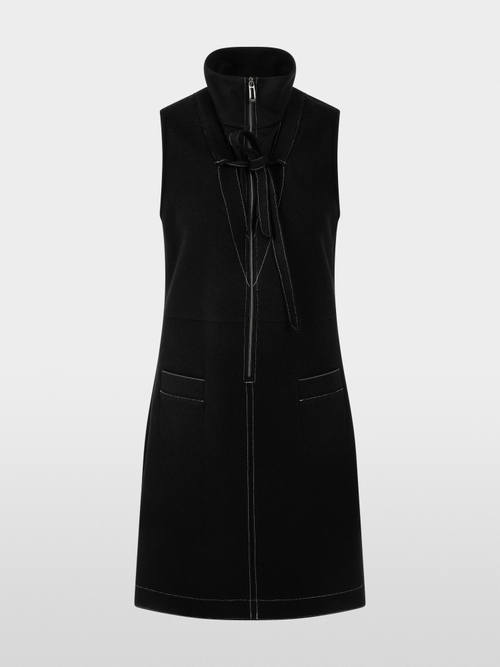 ‘Knitted in Germany’ half-zip dress