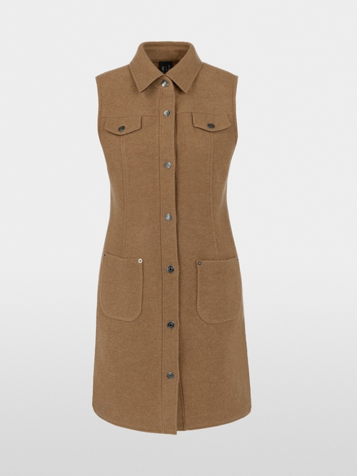 ‘Knitted in Germany’ boiled wool dress