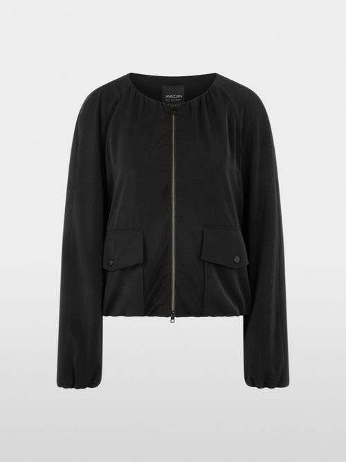 Blouson féminin avec fronces
