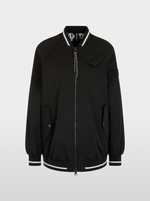 Contemporary look college-style jacket