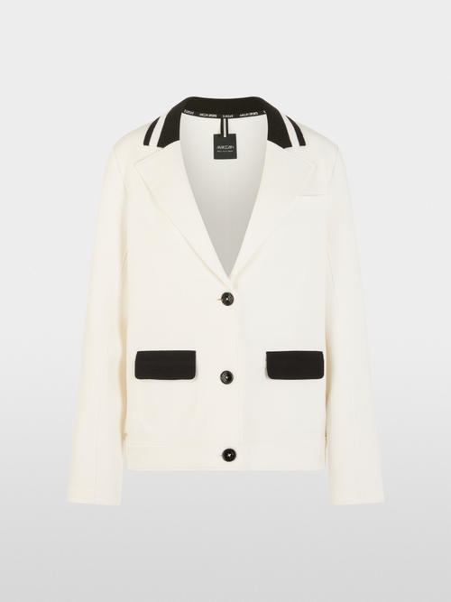 Scuba jersey blazer