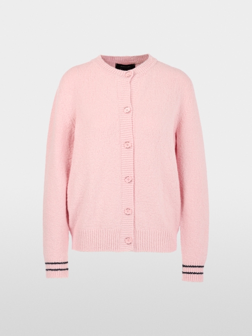‘Knitted in Germany’ plain cardigan