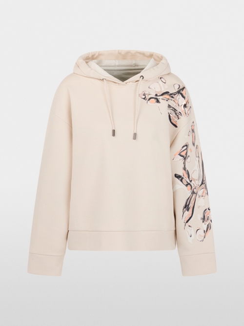 Oversized hooded sweatshirt