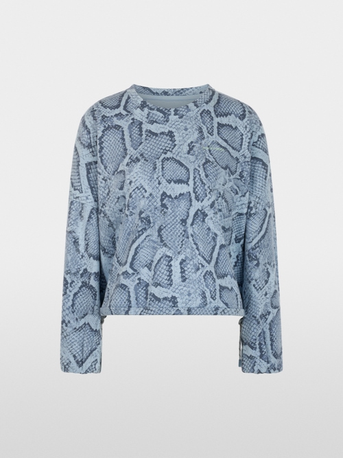 Sweat-shirt à imprimé animalier