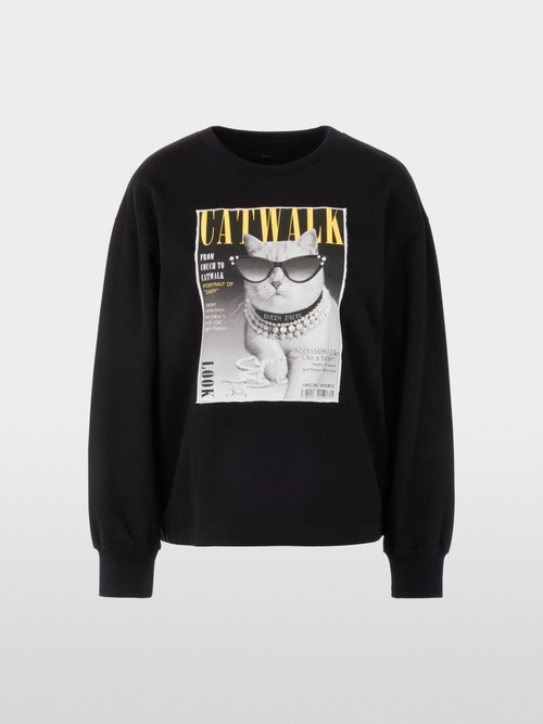Sweatshirt with iconic print