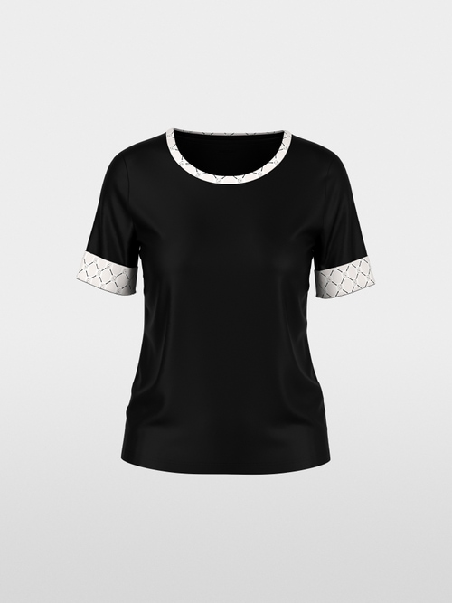 Stretch cotton shirt