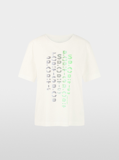 Cotton shirt with print