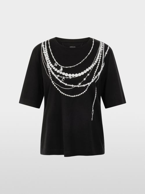 Cotton T-shirt with print