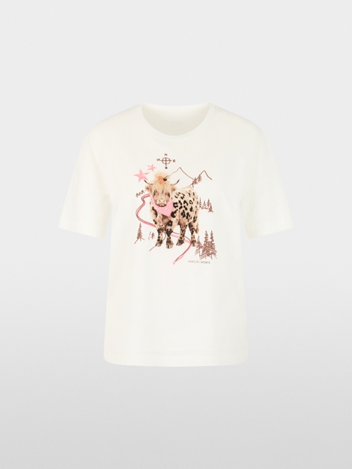 Printed cotton T-shirt
