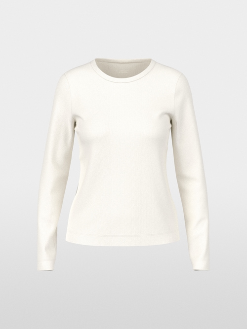 Ribbed knit shirt