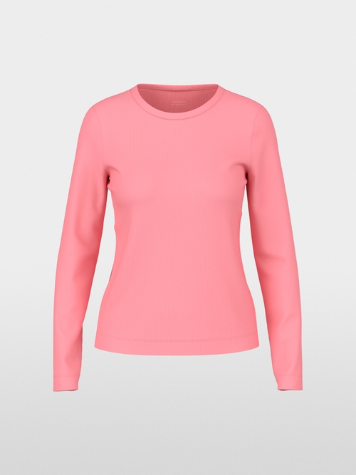 Ribbed knit shirt