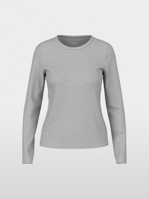 Ribbed knit shirt