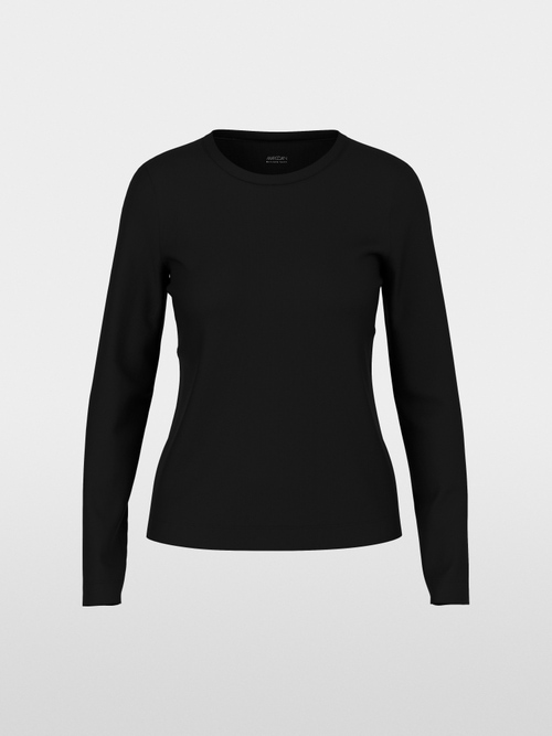 Ribbed knit shirt