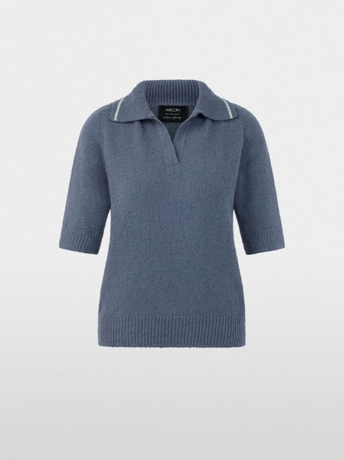 ‘Knitted in Germany’ polo shirt