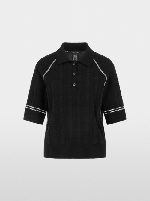 ‘Knitted in Germany’ polo shirt