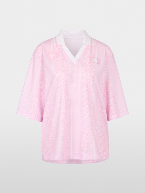 Jersey-style polo shirt