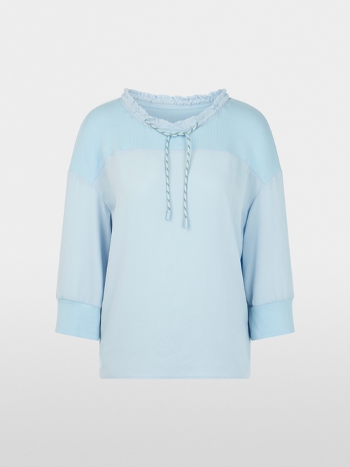 Loose-fit blouse shirt