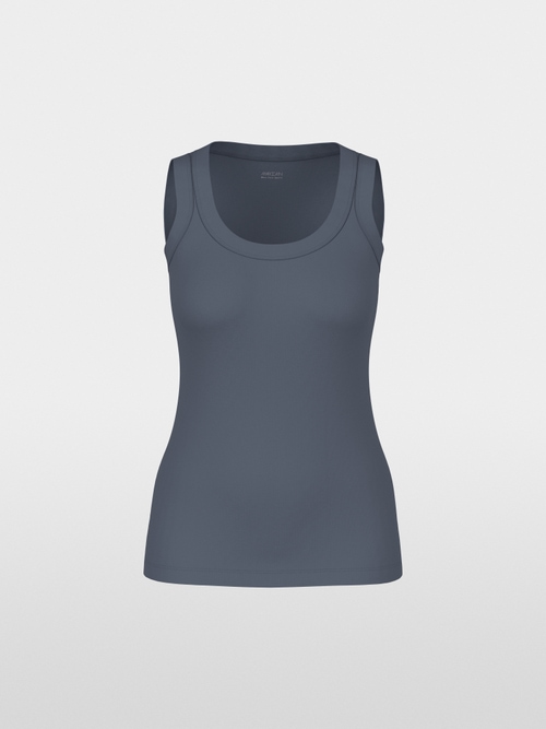 Basic stretch cotton top