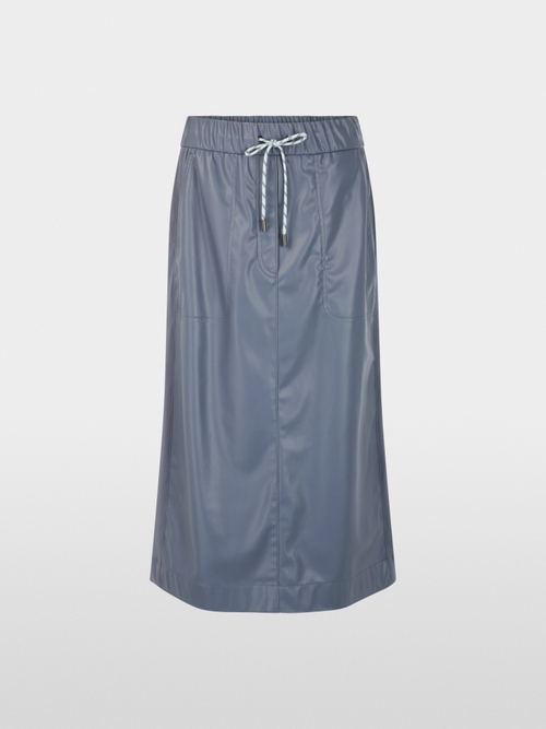 Faux leather skirt