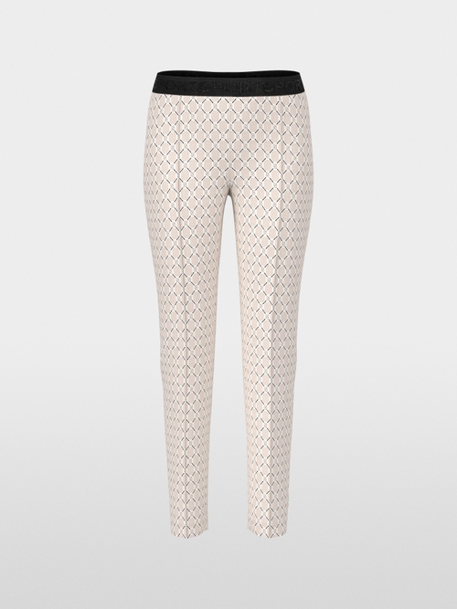 Pantalon imprimé en jersey scuba