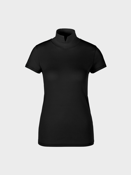 stand up collar t shirt
