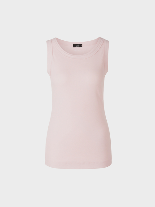 Tank Top aus Ripp-Jersey