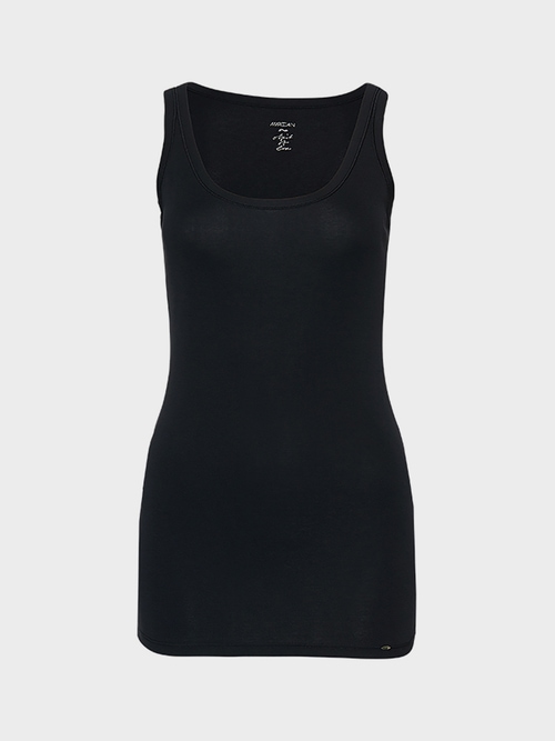 Tank top in cotton mix