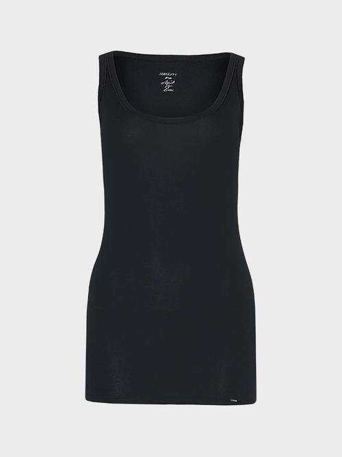 Tank top in cotton mix