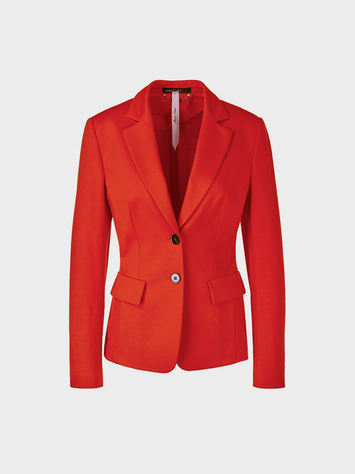 Zweiknopfblazer aus Jersey