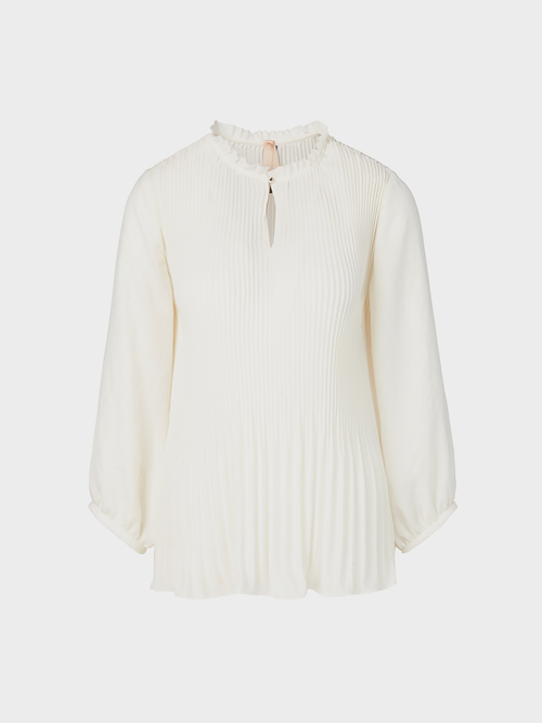 Plissierte Bluse