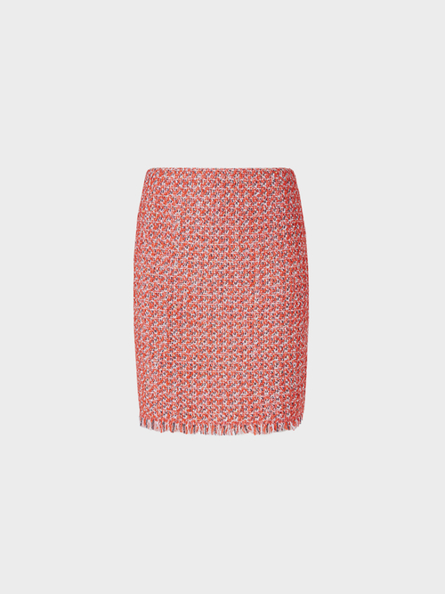 Tweed skirt “Knitted in Germany”