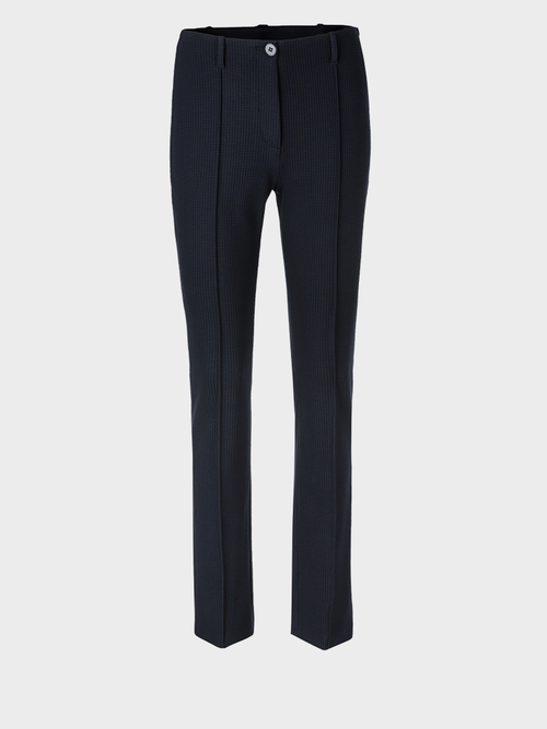 Pantalon en jersey structuré