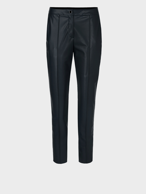 Schmale Hose aus Fun-Nappaleder
